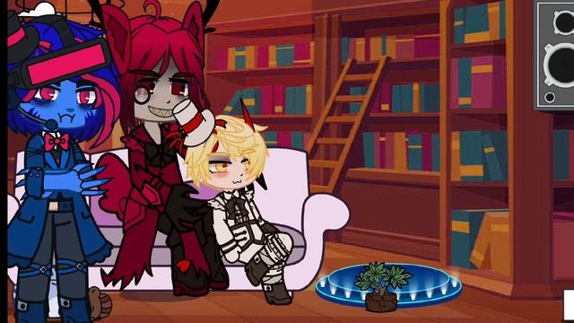 Alastor and Lucifer react to RADIOSILENCE // Radioapple // Part 3! // 13+? // + Vox // Hazbin hotel смотреть онлайн