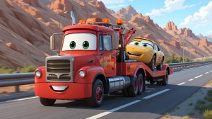 Песенка про ЭВАКУАТОР| Песенка про машинки | Мультики про машинки