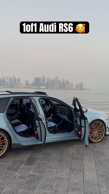 1of1 Audi RS6 Avant with a crazy custom interior #audi #audirs6