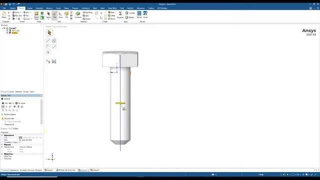 Ansys SpaceClaim - Thread Creation смотреть онлайн