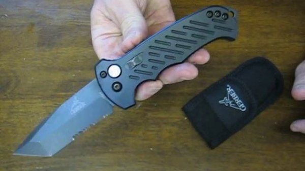 Gerber 06 Auto Tanto Knife Review | OsoGrandeKnives