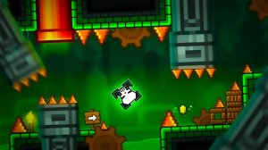 Бафаю второй уровень из Sneak peek 2.2 до сложности Экстрим демона в Geometry dash!