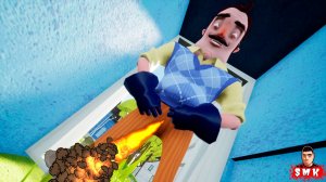 ШОУ ПРИВЕТ СОСЕД!ВАСИЛИЧ ОБОССАЛ МЕНЯ!ИГРА HELLO NEIGHBOR MOD KIT ПРОХОЖДЕНИЕ МОД THE SCARY NEIGHBOR