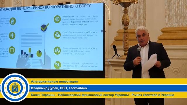 Владимир Дубей, Председатель Правления ТАСКОМБАНК смотреть онлайн