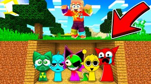 ЭТИ ВСЕ СПРУНКИ СПРЯТАЛИСЬ ПОД ЗЕМЛЕЙ ОТ МЕНЯ В МАЙНКРАФТ