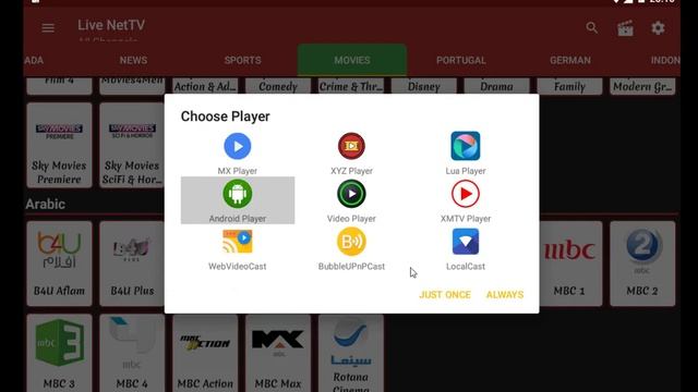 تطبيق رائع لمشاهدة قنوات sport وجميع الافلام و مسلسلات vod смотреть онлайн