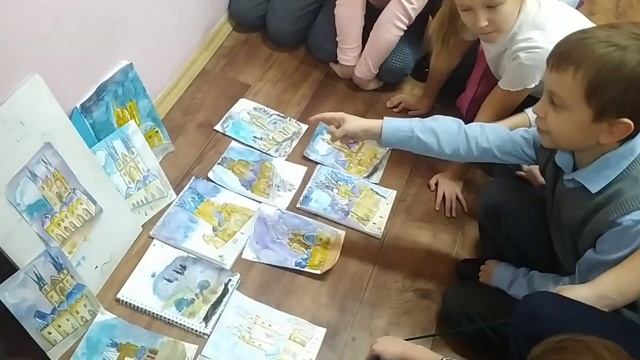 Рисуем готический замок смотреть онлайн