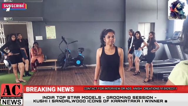 INDIA TOP STAR MODELS GROOMING SESSION - KUSHI SANDALWOOD ICONS OF KARNATAKA WINNER #anishcreations смотреть онлайн