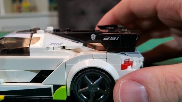 Review! LEGO Speed Champions Koenigsegg Jesko Set 76900 смотреть онлайн