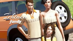 🌴Семья Ичтака Симс 3🌴 Знакомство с Исла Парадисо | The Sims 3 Island Paradise Let`s Play