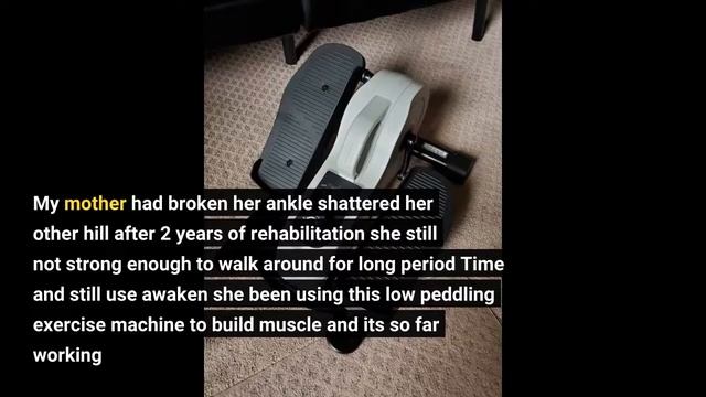 Sunny Health & Fitness Magnetic Portable Under Desk Elliptical Machine🔥🔥 смотреть онлайн