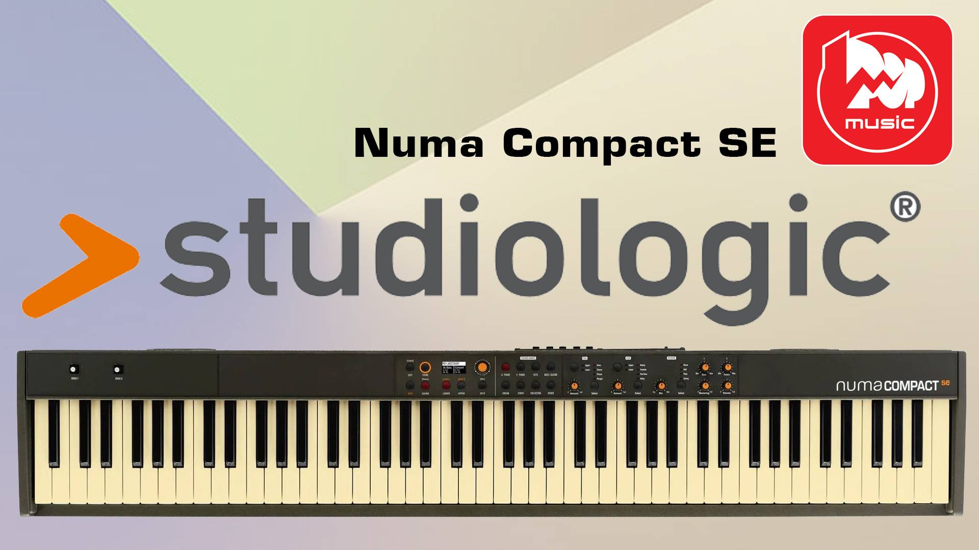 Цифровое пианино STUDIOLOGIC Numa Compact SE || Пианино и миди-клавиатура на 88 клавиш