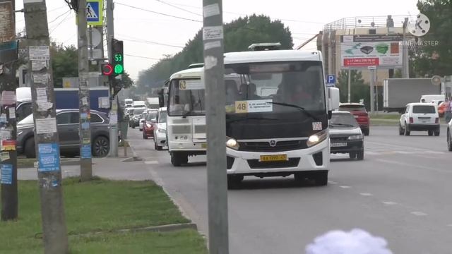Прибытие автобусов ПАЗ "Vector Next" и просто ПАЗ. смотреть онлайн