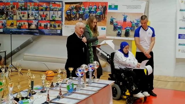 Новогодний спортивный турнир в поддержку Российских Паралимпийских смотреть онлайн