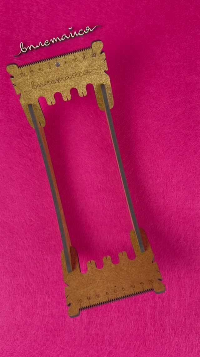 Сборка станка Муза Мини для плетения браслетов и фенечек из бисера