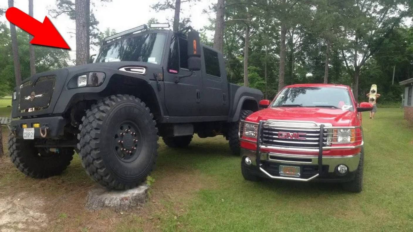 Самые большие пикапы в мире. Они просто монстры! смотреть онлайн