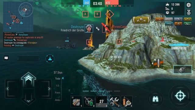 FLETCHER - T.IX (USA) Destructor - World of Warships Blitz смотреть онлайн
