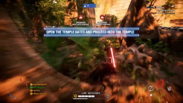 Star Wars Battlefront 2 - Vader Devastation! 81 Killstreak on Yavin 4 in Galactic Assault смотреть онлайн