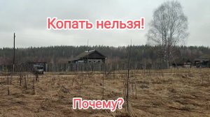 Мне сказали что сдесь копать не выйдет! Почему?Я копаю!