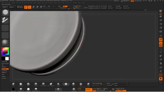 ZBrush Pylon Sculpting Stone Timelapse смотреть онлайн