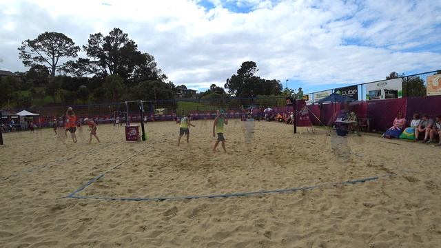 Schmidt (BRA) & Freitas (BRA) vs Meyer (AUS) and Grimmett (AUS) смотреть онлайн