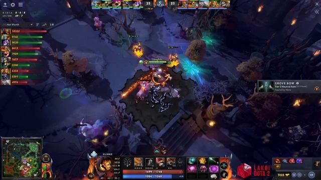 Clinkz 7.33b โดย Tundra.Nine กระดูกไฟตัวใหม่สายเวทย์โปรยน้ำมัน เรียกกระดูกรุมยิง! Lakoi Dota 2 смотреть онлайн