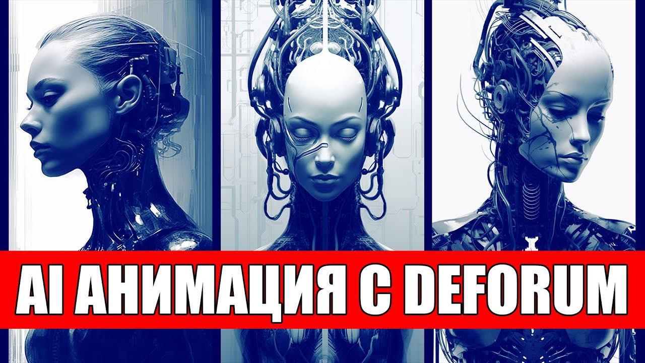 Как установить и использовать расширение Deforum в Stable Diffusion для создания анимации AI смотреть онлайн