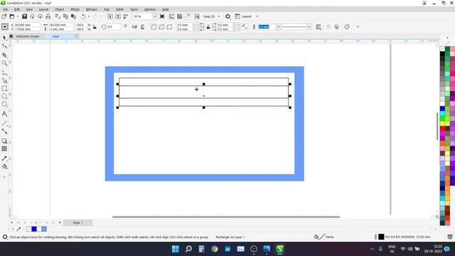 How to make logo of VIsa in Corel draw смотреть онлайн