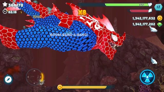 Hungry Shark Evolution - New Bigger Giant SPIDERMAN BEHEMOTH New Shak Mod - All 25 Sharks Unlocked смотреть онлайн