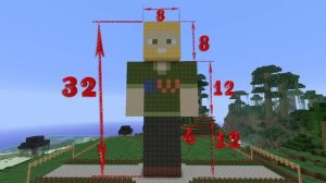 Let's build: Как построить статую в minecraft?
