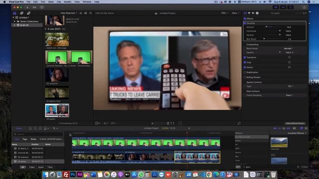 COMO USAR CHROMA KEY - FINAL CUT E ADOBE PREMIERE 2021 смотреть онлайн