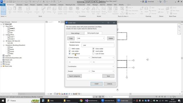 Revit C# - Create view смотреть онлайн