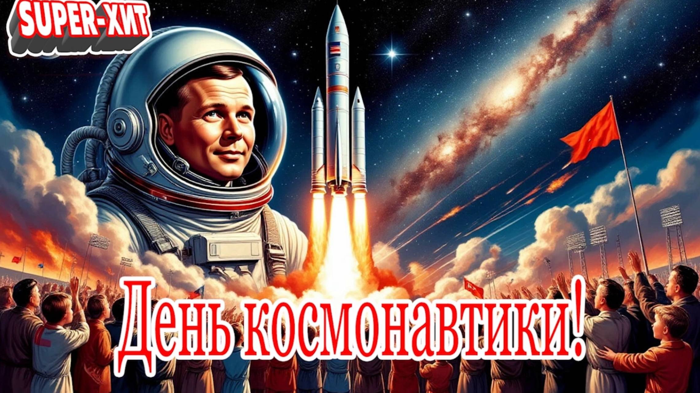 День космонавтики! (песня на заказ - Музыкальный Апельсин) смотреть онлайн