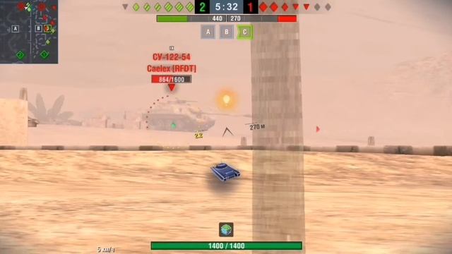 WoT Blitz король средних танков M4ARev1 смотреть онлайн