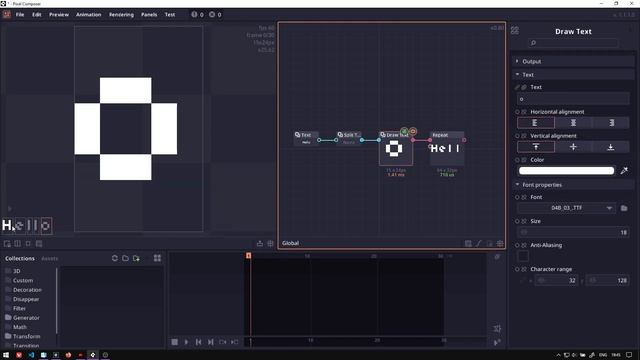 《Pixel Composer How to》Text animation смотреть онлайн