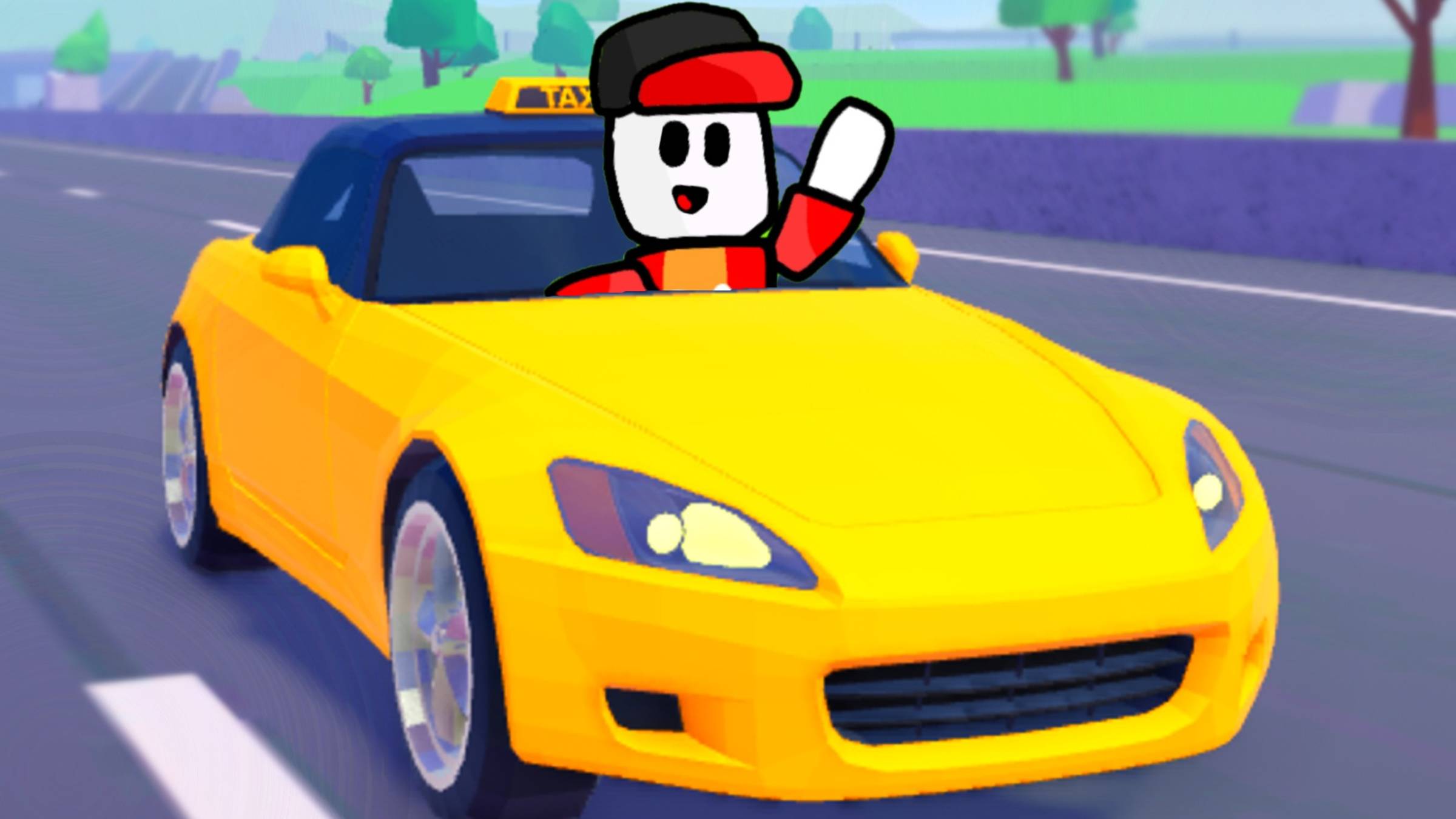 Работаю ТАКСИСТОМ в Роблокс! Roblox