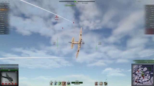 World of Warplanes Таран №3-Муха на Лабавухе!!! смотреть онлайн