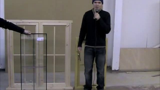 Duplex double glazed window with plant on strips смотреть онлайн