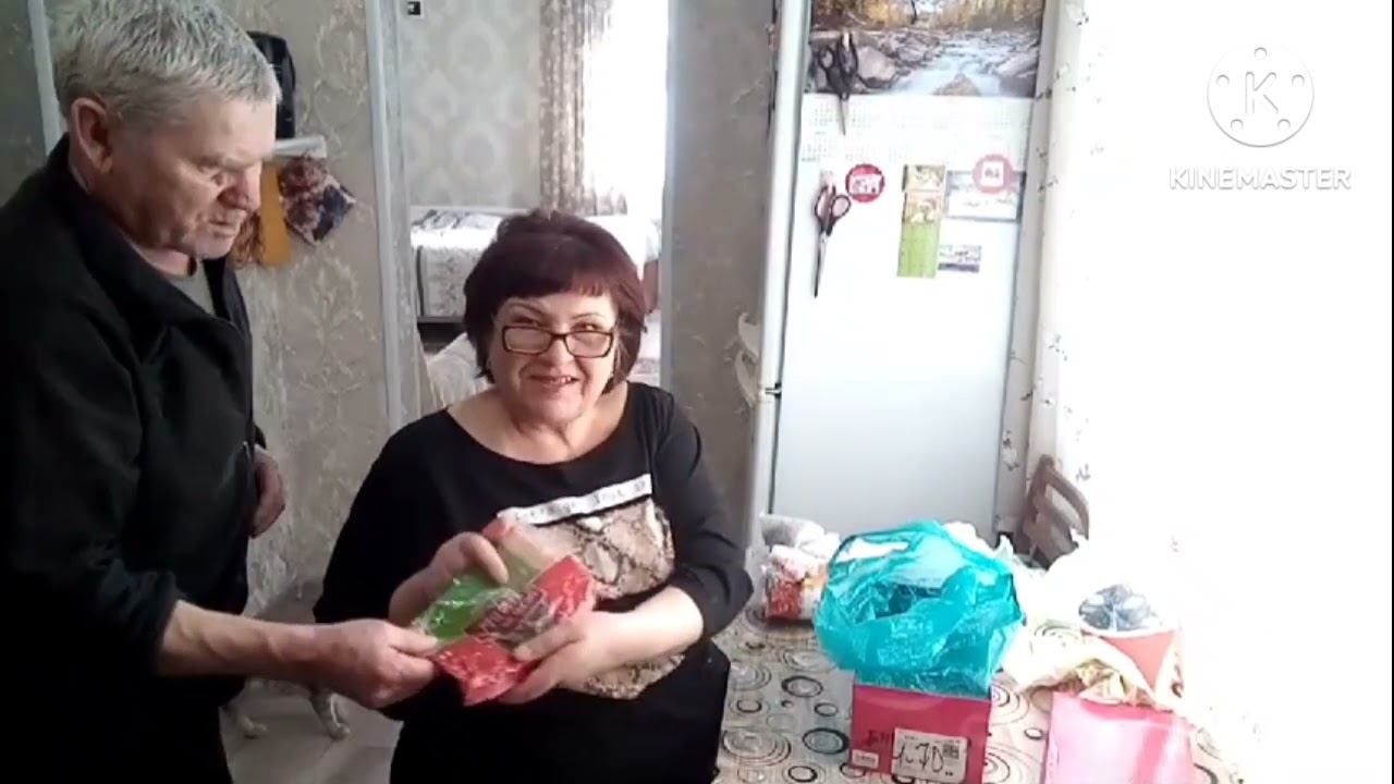 Не разговаривали сутки/родились две внучки/обмываем/подарки от подписчиков смотреть онлайн