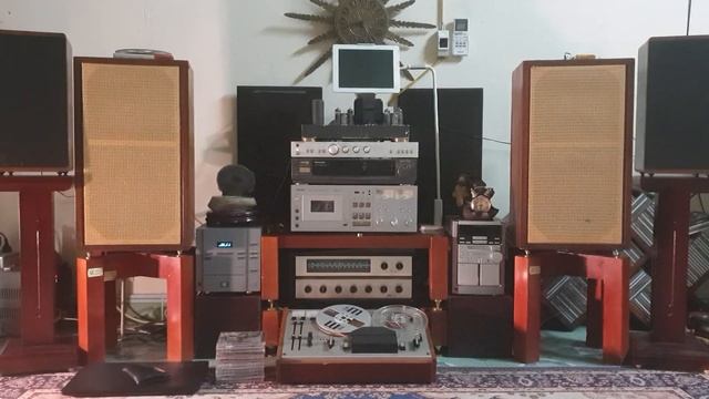 Loa Bookshelf Isophon & ampli Telefunken. смотреть онлайн