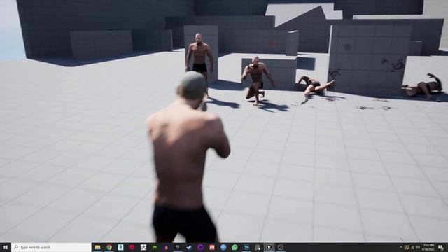 Unreal Game Project Test 095 - Face animations смотреть онлайн