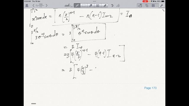 80. Further Exampled on Using Reduction Formulae for Integrals of the Form (x^n)(sinx)dx смотреть онлайн