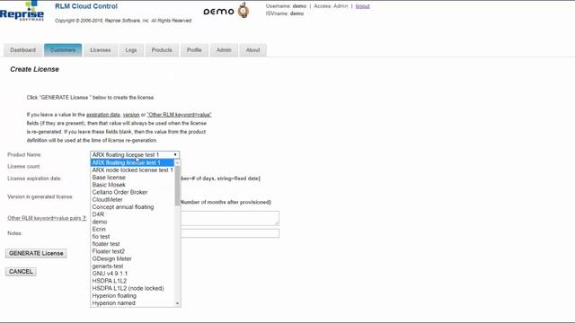 Setting up Licenses in RLM Cloud смотреть онлайн