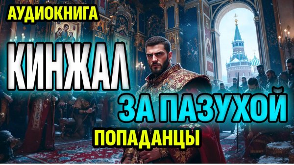 АУДИОКНИГА ПОПАДАНЦЫ: кинжал за пазухой. ФЭНТЕЗИ. ФАНТАСТИКА