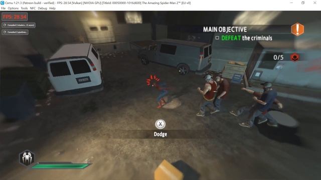 Cemu 1.21.3 | The Amazing Spider-Man 2 [WII U EMULATION] смотреть онлайн