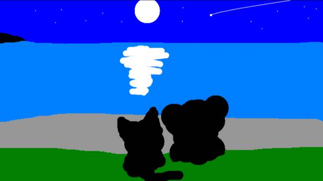 Мавис кистями рисует наш путь 3