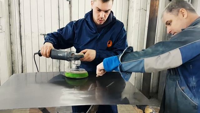 Урок по полировке с учеником, учимся смотреть онлайн