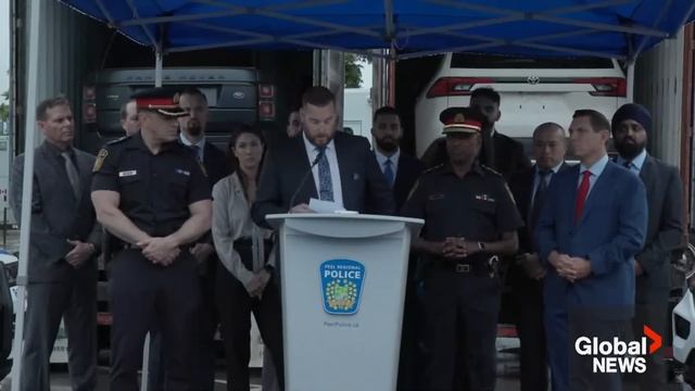 369 stolen vehicles from Ontario worth $33M recovered, 16 arrests made so far: police смотреть онлайн