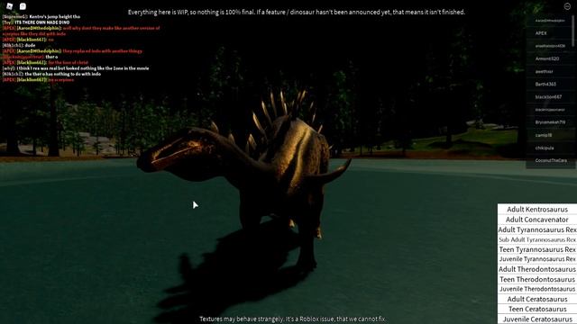 Kentrosaurus was Added in Prior Extinction DEMO! First herbivore model to be added in testing! смотреть онлайн