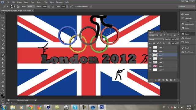 Logo SpeedArt: Olympic Games London 2012